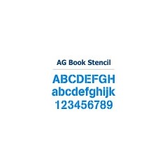 AG Book Stencil