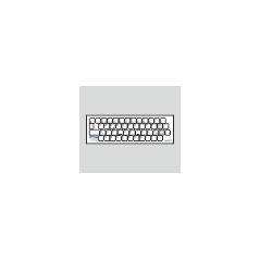 Autocollant QWERTZ Suisse Allemand roman