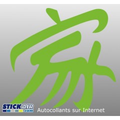 Symbole chinois Maison Famille