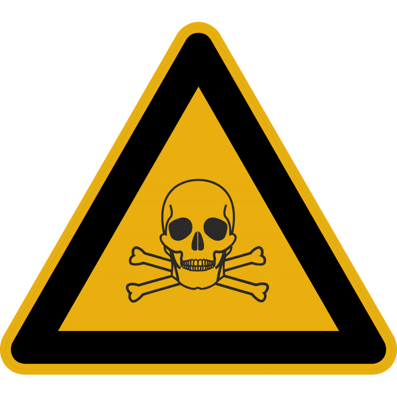 Danger matiere toxique