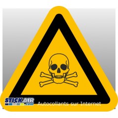 Danger matiere toxique