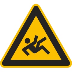 Danger  risque de derapage