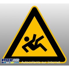 Danger  risque de derapage