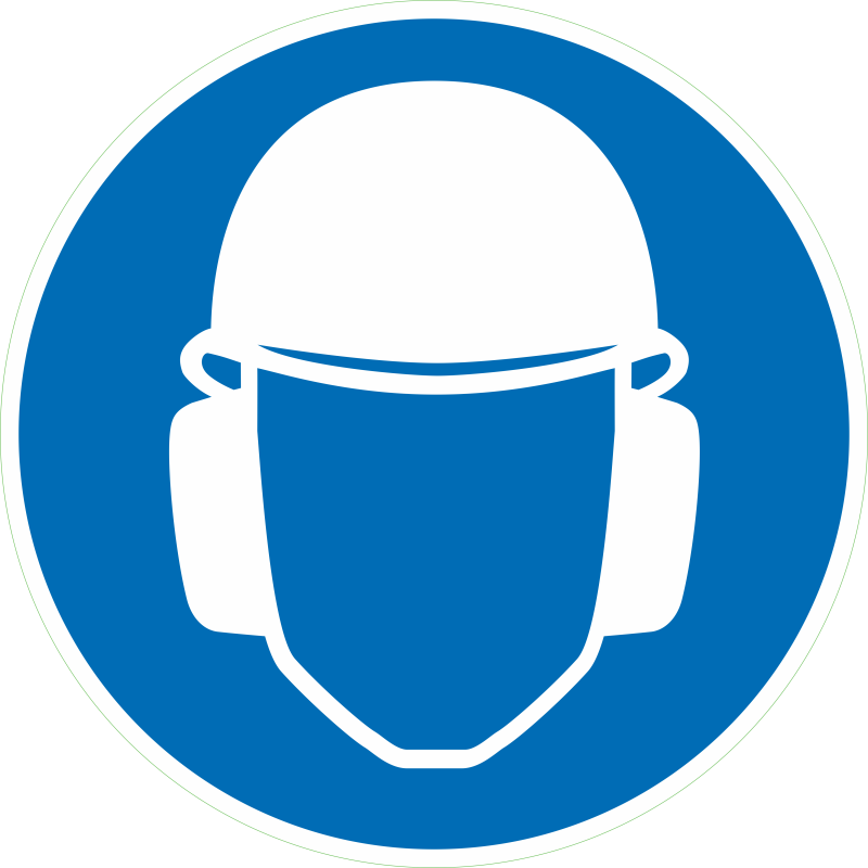Casque et antibruit obligatoires