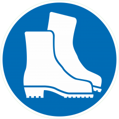 Chaussures de securite obligatoires