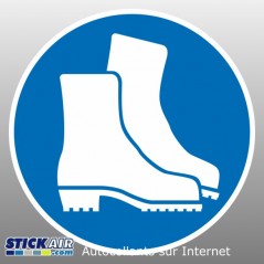 Chaussures de securite obligatoires