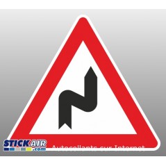 Succession de virage droite