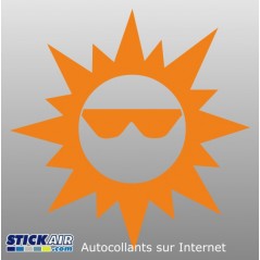 Soleil et lunettes