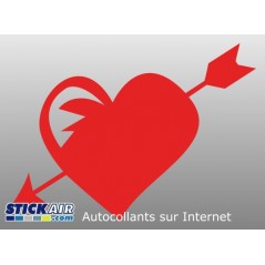 Coeur et fleche