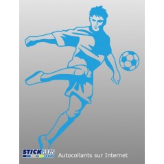Footballeur et ballon
