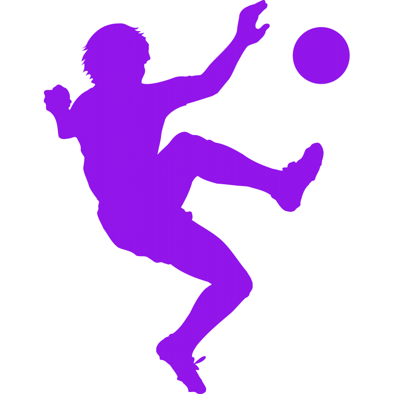 Footballeur et ballon