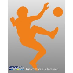 Footballeur et ballon