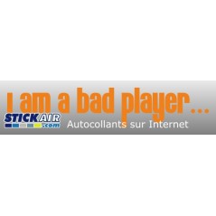 I am a bad player