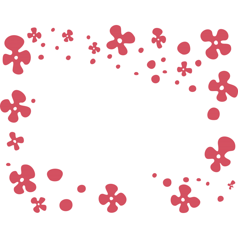Cadre fleurs