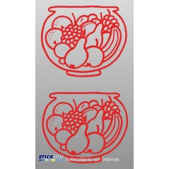 Bocal et fruits