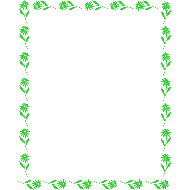 Cadre fleurs