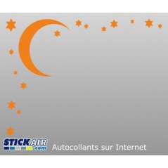 Cadres lune et etoiles