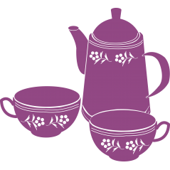 Theiere et tasses