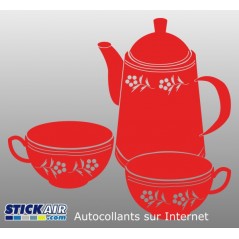 Theiere et tasses