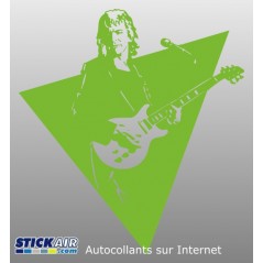 Guitariste en concert