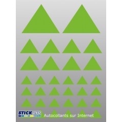 Planche Triangles Pleins