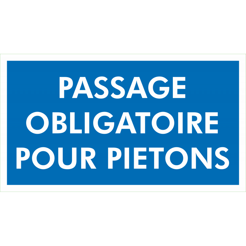 Passage Obligatoire Pietons