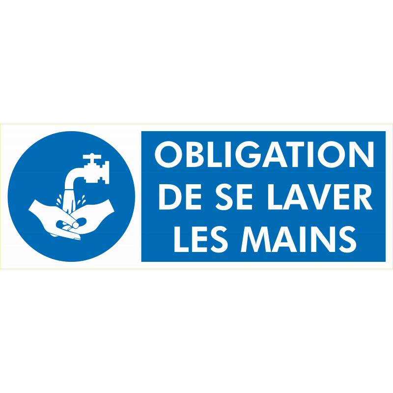 Obligation se laver les mains