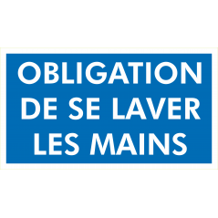 Obligation laver  les mains
