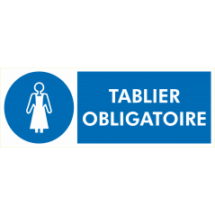 Tablier obligatoire