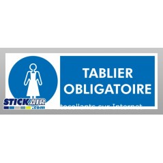 Tablier obligatoire