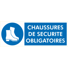 Chaussures de securite obligatoires
