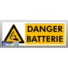 Danger batterie