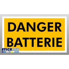 Danger batterie