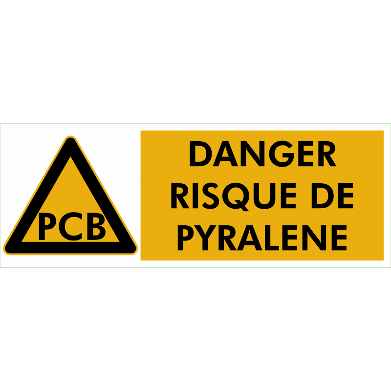 Danger risque pyralene