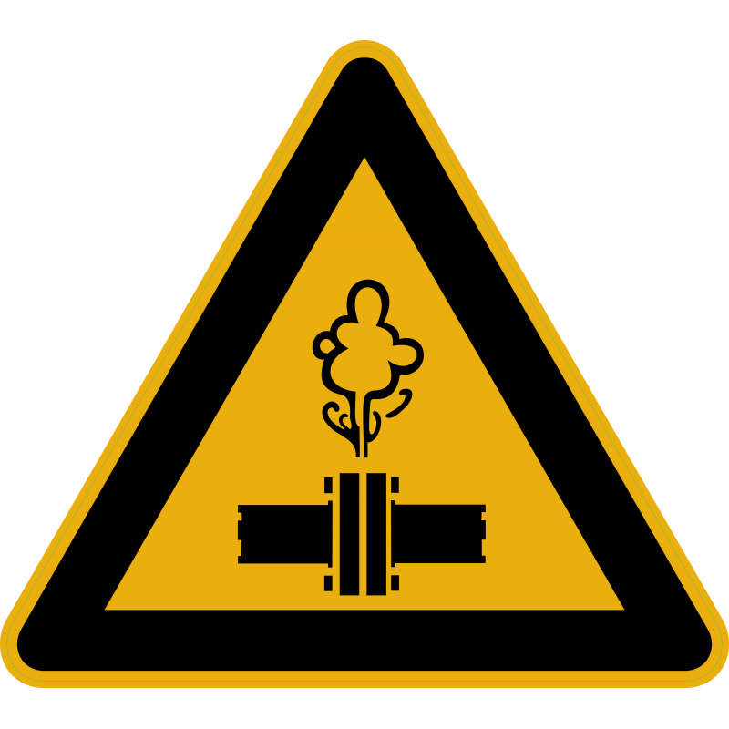 Danger vapeurs chaudes