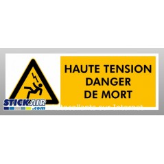 danger haute tension