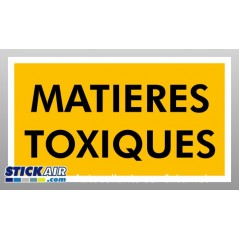 Matieres toxiques