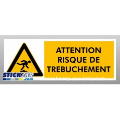 Risque de trebuchement