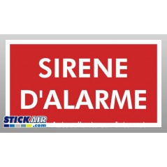 Sirene alarme incendie