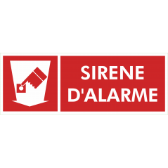 Sirene  alarme incendie