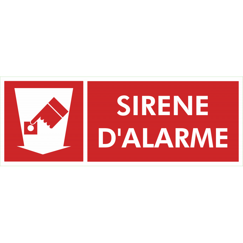 Sirene  alarme incendie