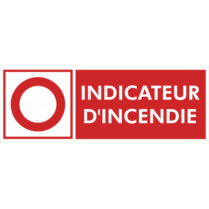 Indicateur incendie