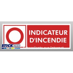 Indicateur incendie