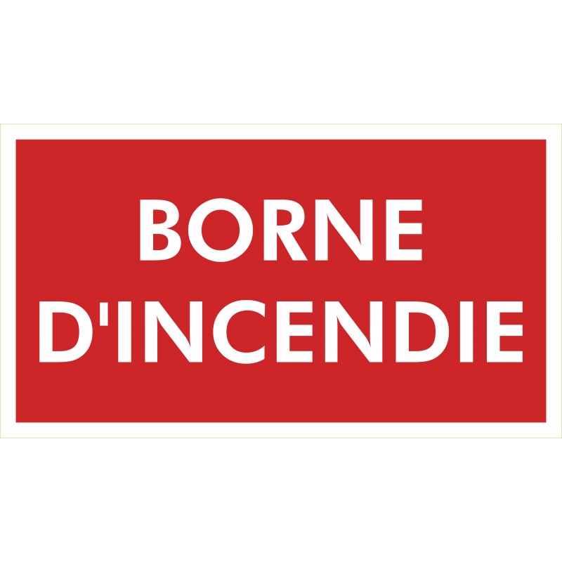 Borne incendie