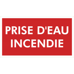 Prise eau incendie
