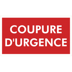 Coupure urgence