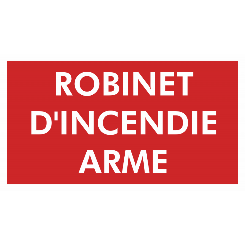 Robinet incendie arme