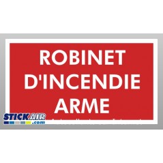 Robinet incendie arme