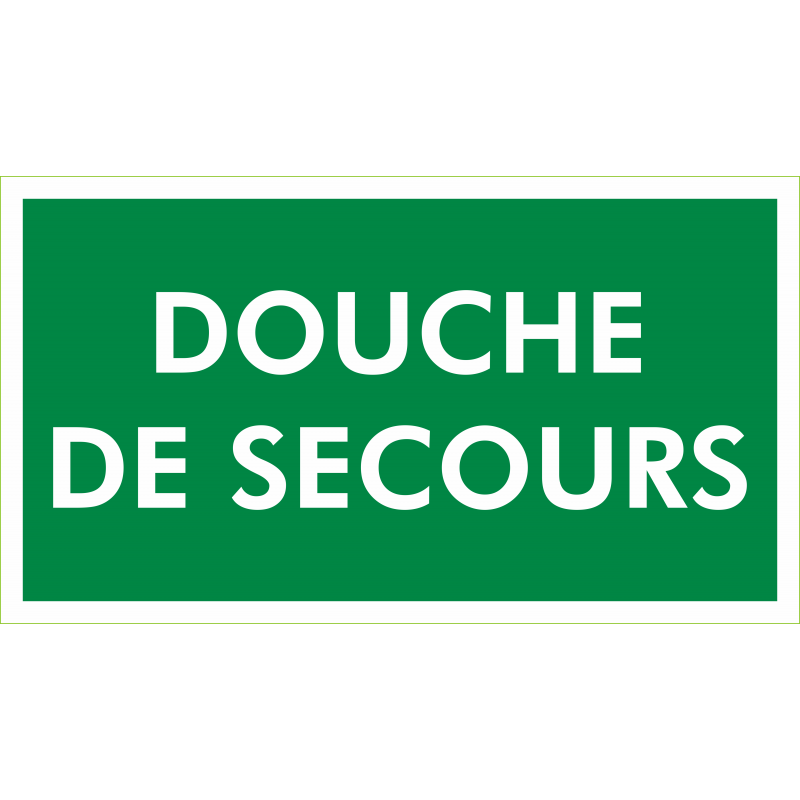 Douche de secours