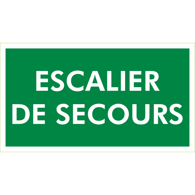 Escalier de secours